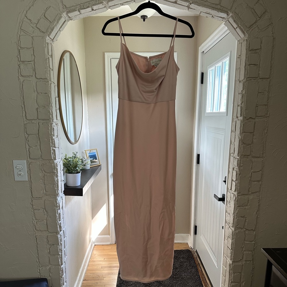 BHLDN Cali Dress Oyster Size 8